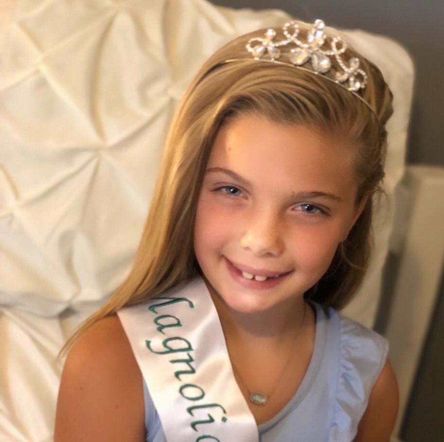 Lilli Jane Williams competes for Little Miss Magnolia State